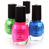 NYX Cosmetics Nail Polish - NP129 Hot Pink