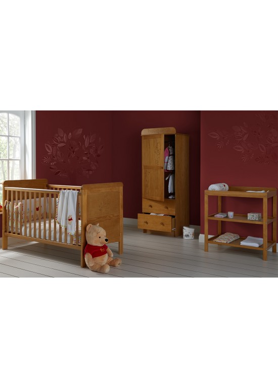 OBaby Winnie the Pooh 3pc Roomset-Country Pine