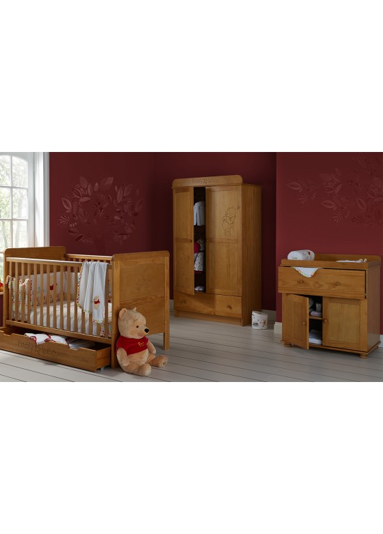 O Baby OBaby Winnie the Pooh 4pc Roomset-Country Pine