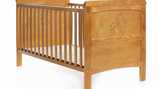 O Baby OBaby Winnie the Pooh and Piglet Cot Bed-Country