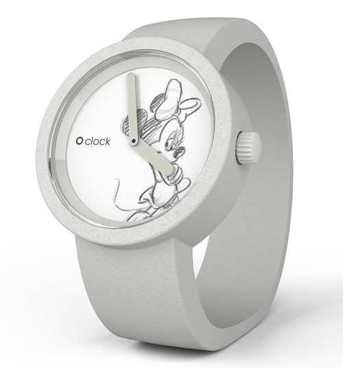 White Minnie Mouse Disney Watch from O Clock