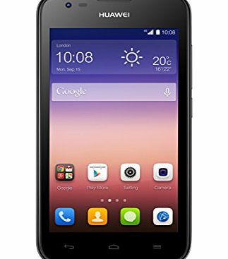 O2 Huawei Ascend Y550 02 Pay As You Go - Black