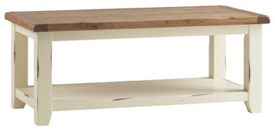 AND CREAM COFFEE TABLE CORNDELL RADLEIGH