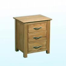 Oak Devon Oak Bedside Cabinet