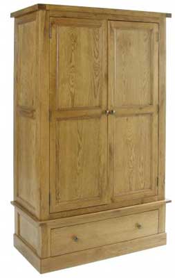 Distressed Gents Wardrobe with drawer
