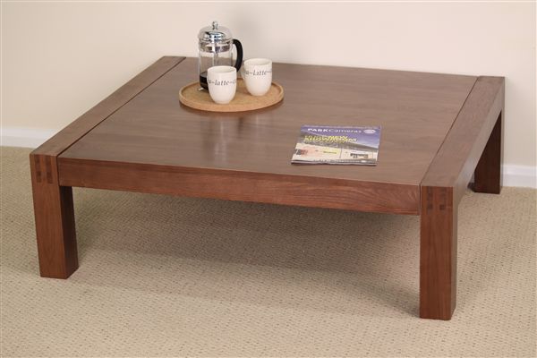 Oak Furniture Land Enzo Solid Ash Extra Large Coffee Table