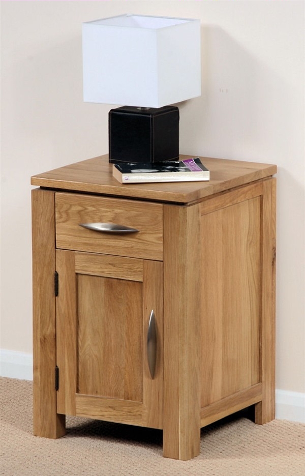 Oak Furniture Land Galway Solid Oak Bedside Cabinet