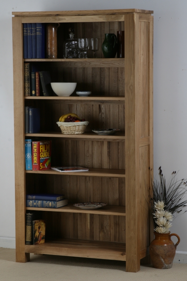 Oak Furniture Land Galway Solid Oak Tall Shelves / Bookcase