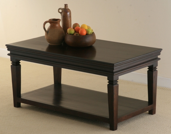 Oak Furniture Land Klassique Dark Indian Coffee Table