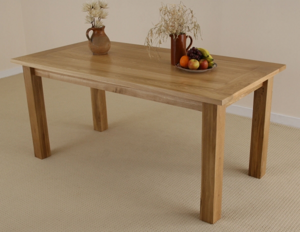 Oak Furniture Land Lana Solid Oak Dining Table
