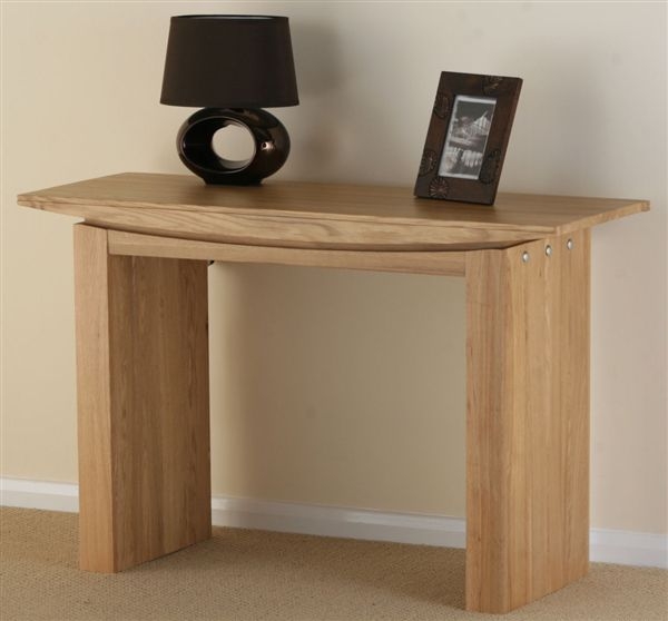 Tokyo Solid Oak Console Table