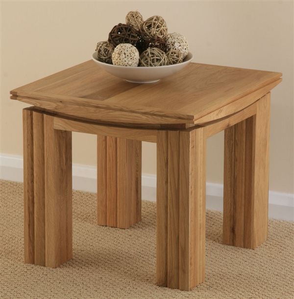 Tokyo Solid Oak Side Table