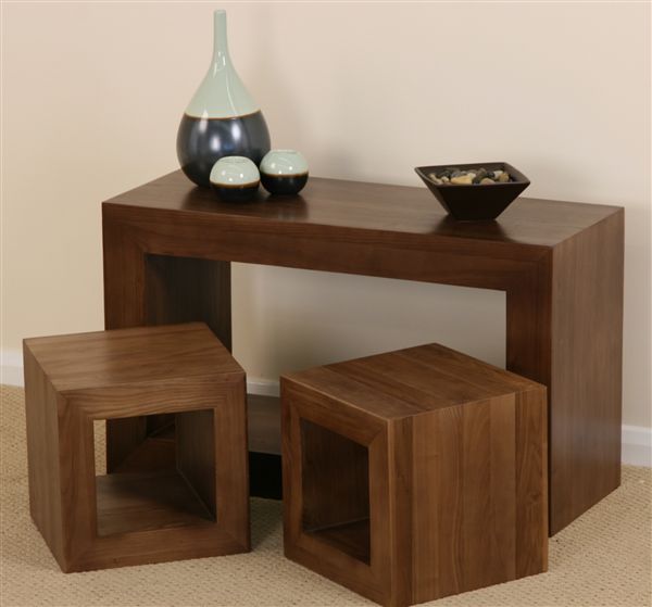 Wesley Ash Set Of 3 Cube Tables
