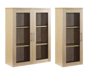 glazed door cabinets