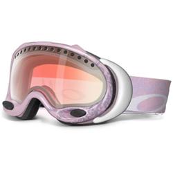 Oakley A Frame Snow Goggles Pink Elev Print/Pink