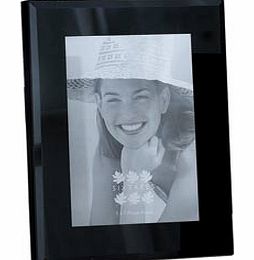 Oakley Black Bevelled Glass 4 x 6 Photo Frame