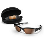 oakley Flak Jacket Jet Black - VR28 Black Clear