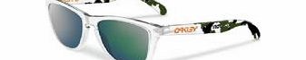 Frogskins Sunglasses Clear Camo/ Emerald