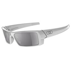 Gascan Sunglasses - Polished White/Grey
