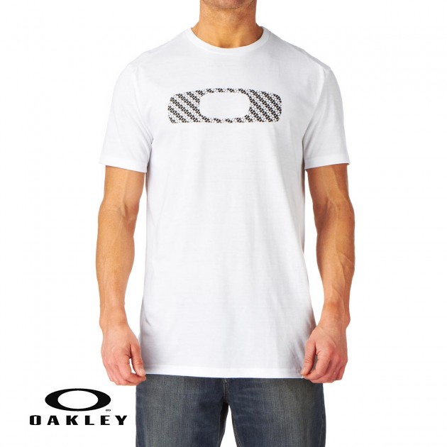 Mens Oakley Way Out O T-Shirt - White
