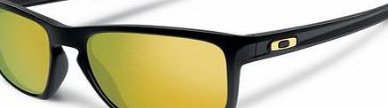 Oakley Sliver Sunglasses - Polished Black/24k