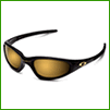 Oakley Straight Jacket Sunglasses Navy/Gold