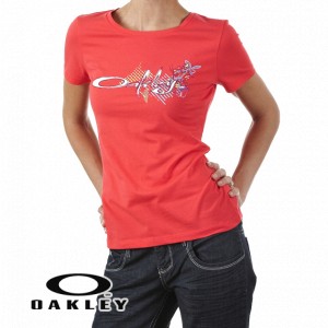 Oakley T-Shirts - Oakley Graffiti T-Shirt - Berry