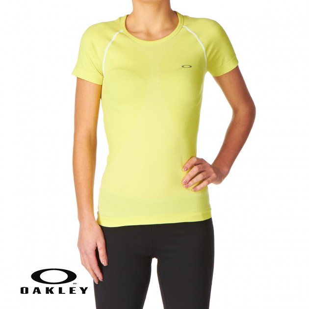 Oakley Womens Oakley Continuity T-Shirt - Limeade