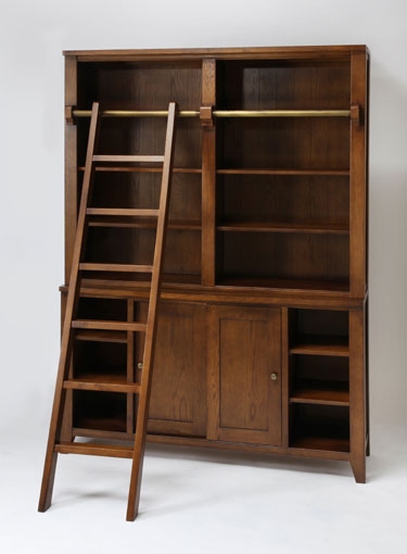 Storage Bookcase with Ladder