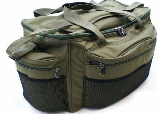 Oakwood fishing tackle LARGE GREEN CARRYALL (903)...what a great christmas