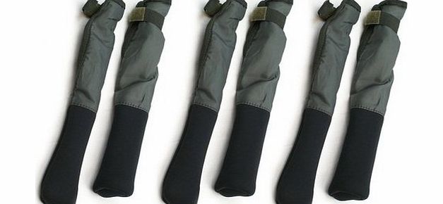Oakwood  TIP amp; BUTT PROTECTOR SLEEVES FOR CARP FISHING RODS X 3 PAIRS
