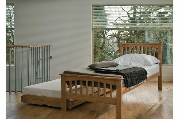 Oakworth Furniture Heywood Solid Oak Guestbed (Single   Guest Bed - Frames Only)