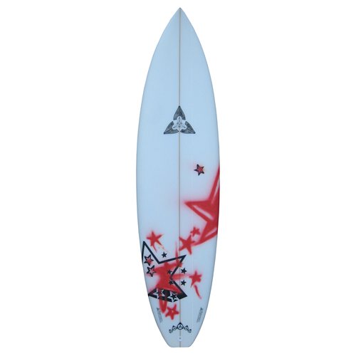 Hardware Oand39;Shea 6ft 10in Flying Fish Surfboard Red