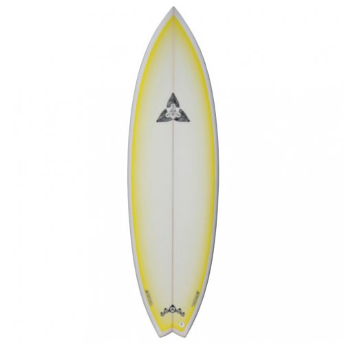 Hardware O`hea 6ft 6in Flying Fish Surfboard Red