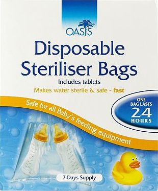 Oasis, 2041[^]10053397 Disposable Steriliser Bags - 7 Pack 10053397