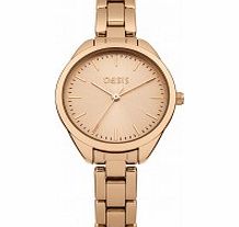 Oasis Ladies Rose Gold Bracelet Watch