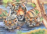 Reeves - Senior Pencil By Numbers Tiger and Cub