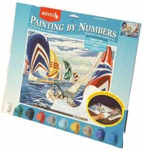 Oasis Reeves Senior Paint by Numbers Yacht Race