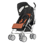Aura Deluxe Stroller With Orange Accessory
