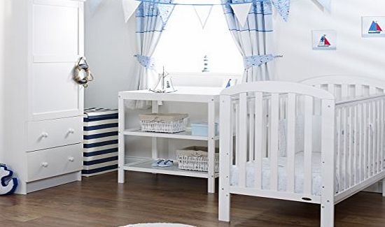 Obaby Lily Furniture Set (3 Pieces, White)