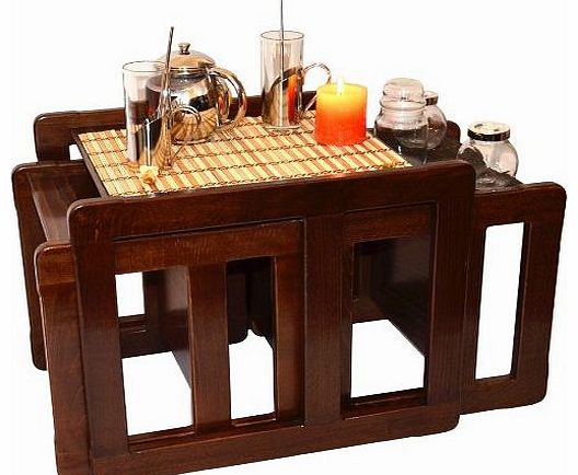 Obique 3 in 1 Adults Multifunctional Nest of Coffee Tables Set of 3, or Childrens Multifunctional Furniture