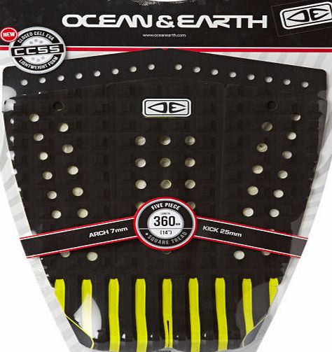 Ocean and Earth Bobby 5 Pieces Grip Pad - Lime