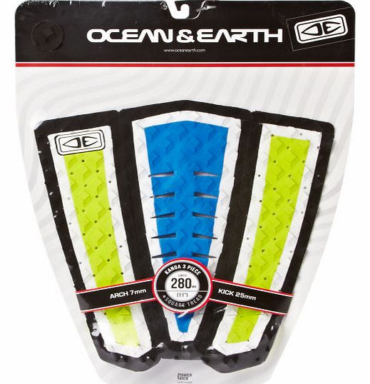Ocean and Earth Kanoa Grom Grip Pad - Lime