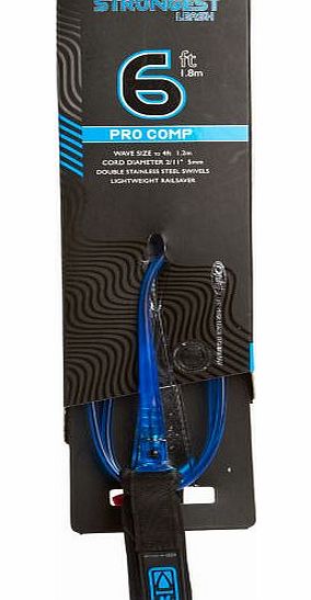 Ocean and Earth Pro Comp Blue Leash - 6ft 0