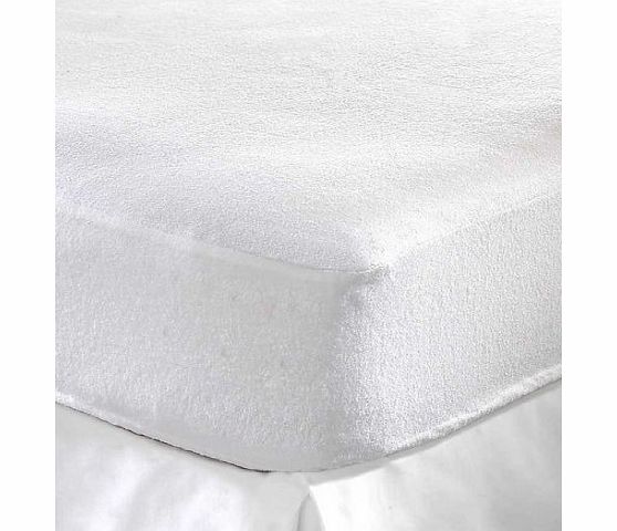 oCean Trading Brand New Terry Towel Waterproof Fitted Sheet Mattress Protector Luxury Cover Cot-Bed
