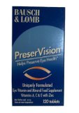 BaushandLomb Preser Vision Multivitamin and Mineral 120 Tablets.