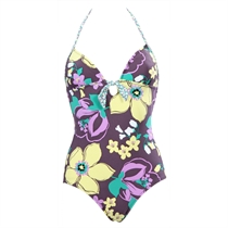 odille statement floral swimsuit