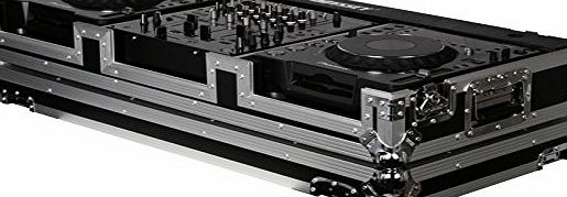 Odyssey FR-12CDJW Flight Ready Coffin Case for Large format CD Player and 12 inch Mixer