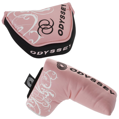 Odyssey Island Breeze Putter Head Cover Pink