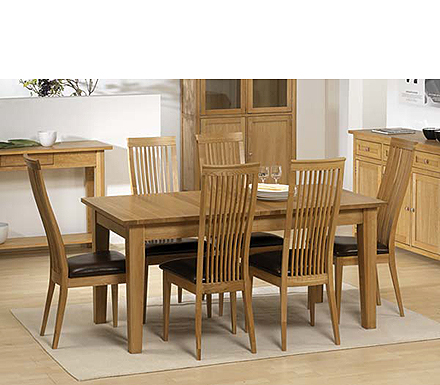 Oestergaard Mode Oak Extending Dining Table - WHILE STOCKS